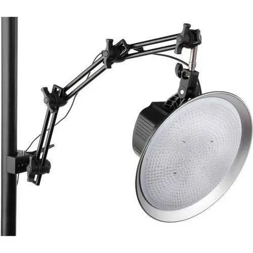 3 Section Double Articulated Adjustable Magic Arm Camera Mount Bracket, 5/8" Stud with 3/8" Screw Thread Hole