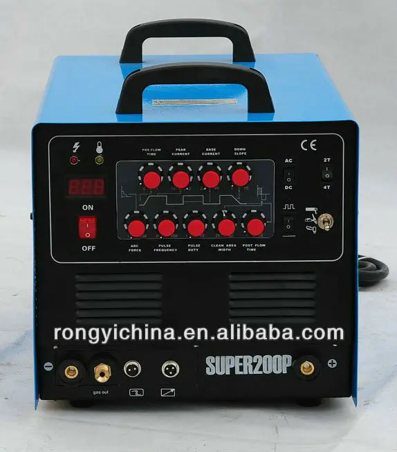 SUPER200P Ac/Dc Pulse 3 In 1 Welding Equipment Machine From China