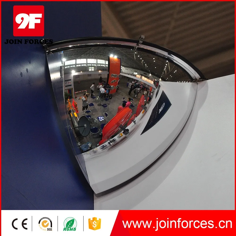 Акриловое сферическое зеркальное купольное зеркало, 90 см/36 дюймов