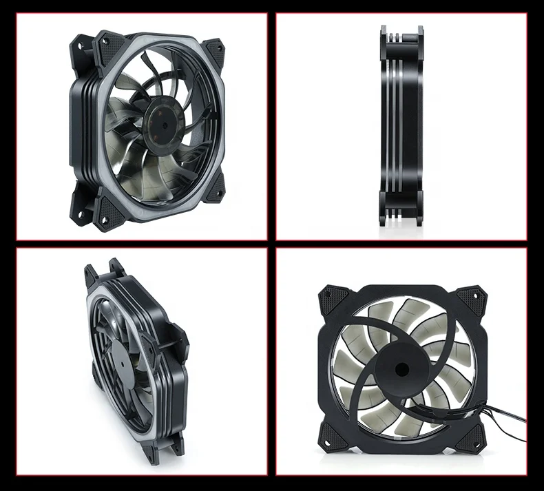 RGB cooling fan for computer case computer LED RGB fan RGB rign fan