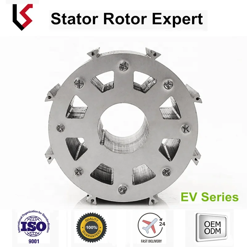 BLDC motor stator winding service  continous windings stator and rotor OD 155  for electric tricycle