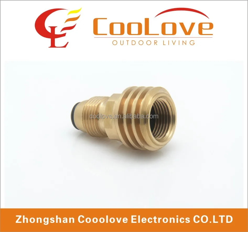 Universal Safest 1 LB Propane Tank Cylinder Adapter