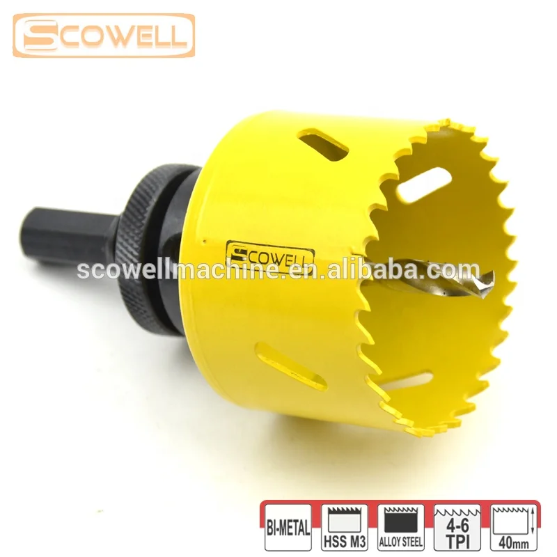 HSS Bimetal Holesaw Cutter Crown Saw Blades For Hole
