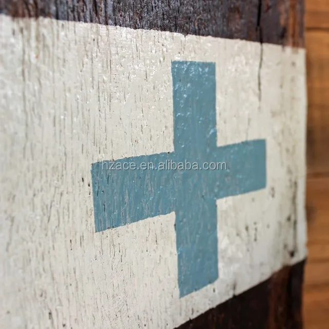reclaimed wooden door stop
