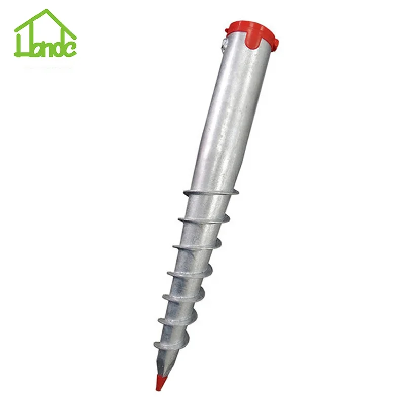 Hot Dipped Galvanized Ground Anchor For Wooden Fence