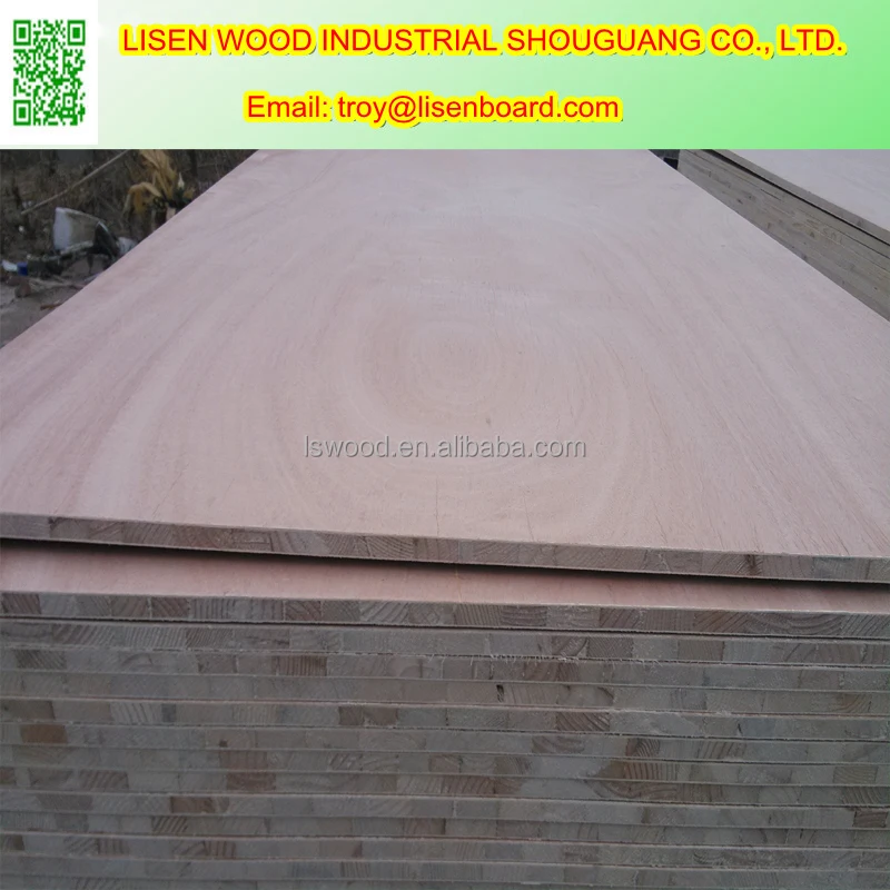 
Good quality and best price 1220*2440*18mm Poplar Block board for furniture, China exporter 