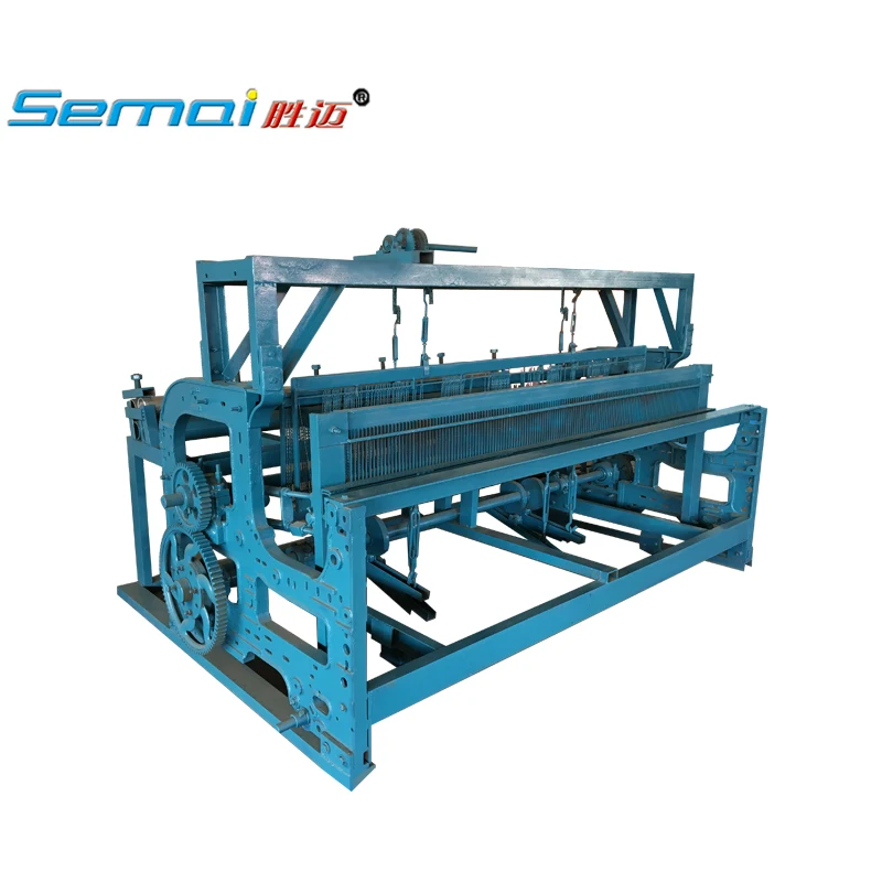 stone crusher crimped wire mesh screen making machine