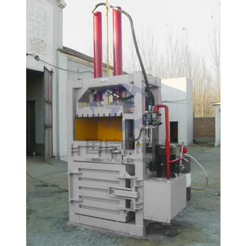 
hydraulic press small vertical cardboard baler for sale 
