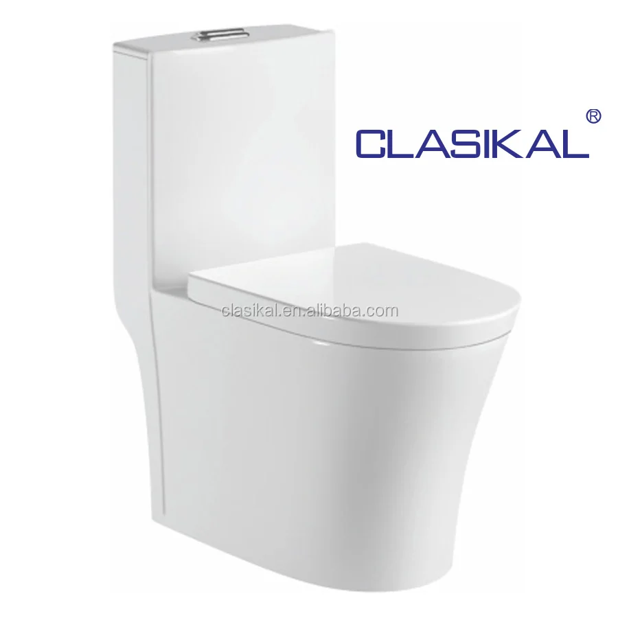 New Design Siphonic s Trap One Piece Saving Water Women Wc Toilet