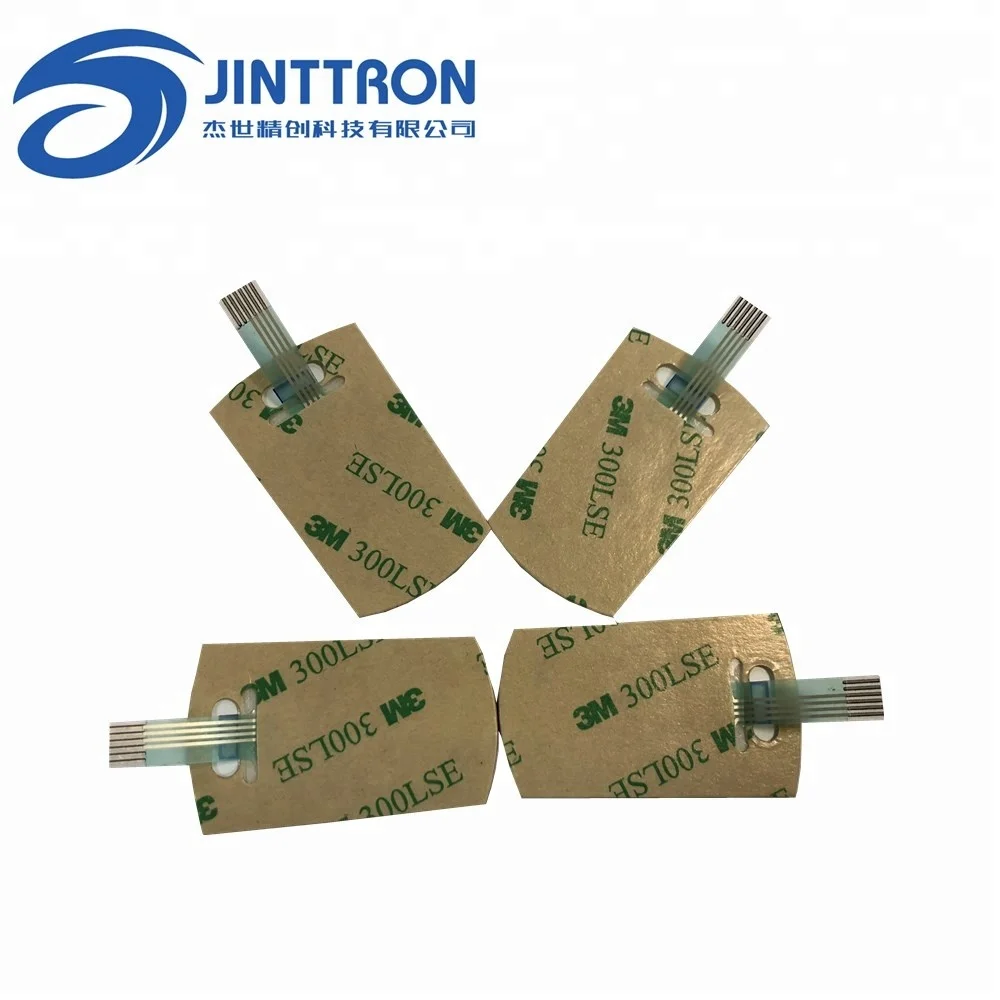 
Small size membrane keypad switch with three key pads and a mini clear window 