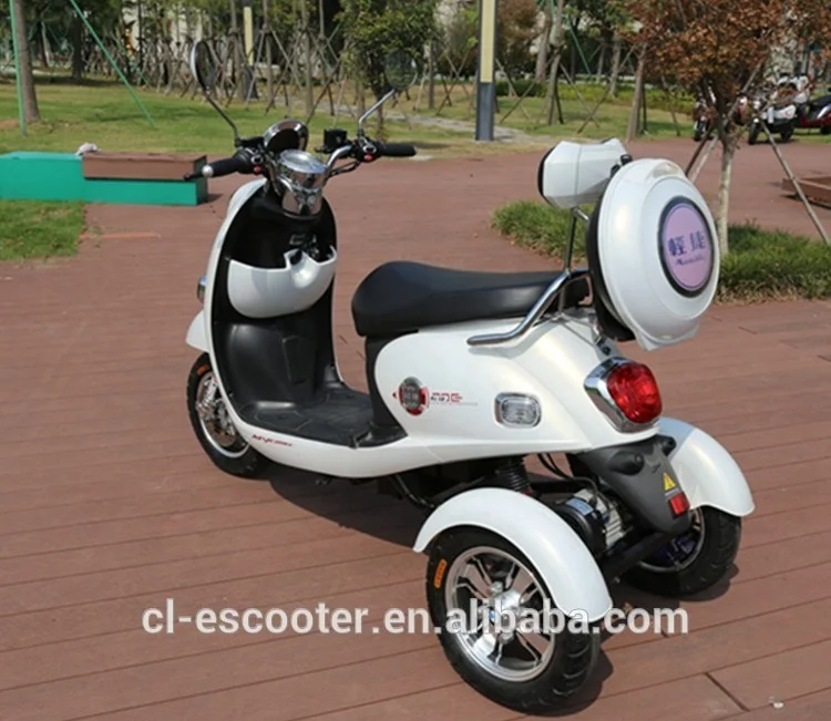 Hot selling 60V 500W handicap electric tricycle 3 wheel electric mobility scooter  for adult