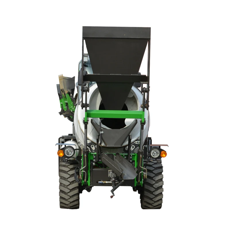 
4x4 Self Loading Mobile Concrete Mixer Truck 