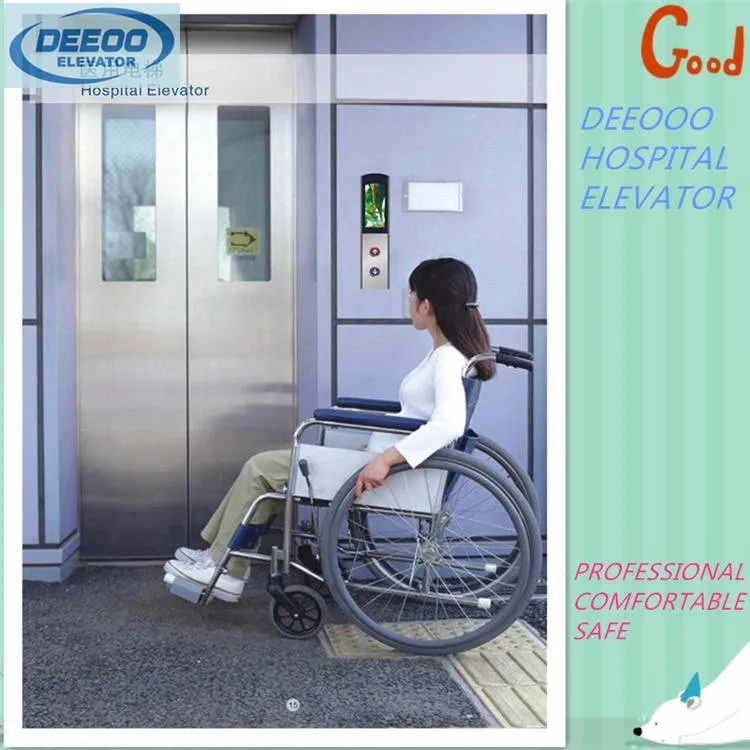 Hospital bed elevator medical lift for the disabled