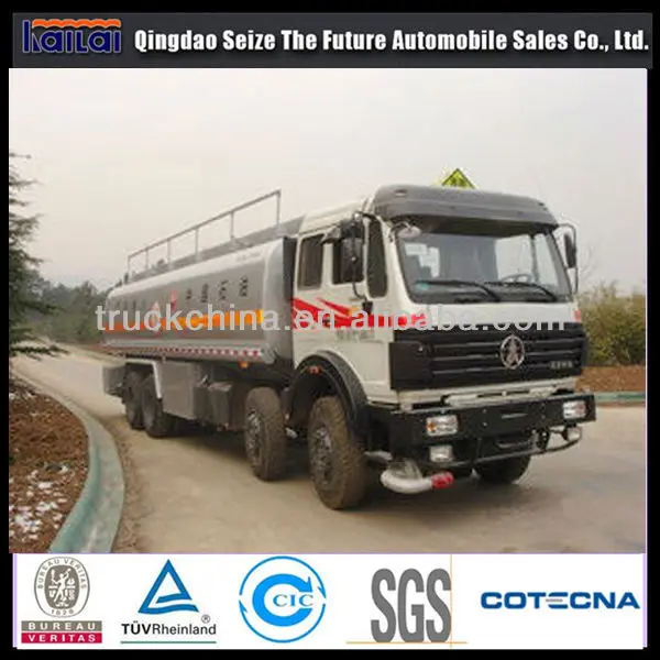 
Beiben 6x4 Oil Tank Truck Fuel Tanker Capacity for sale 