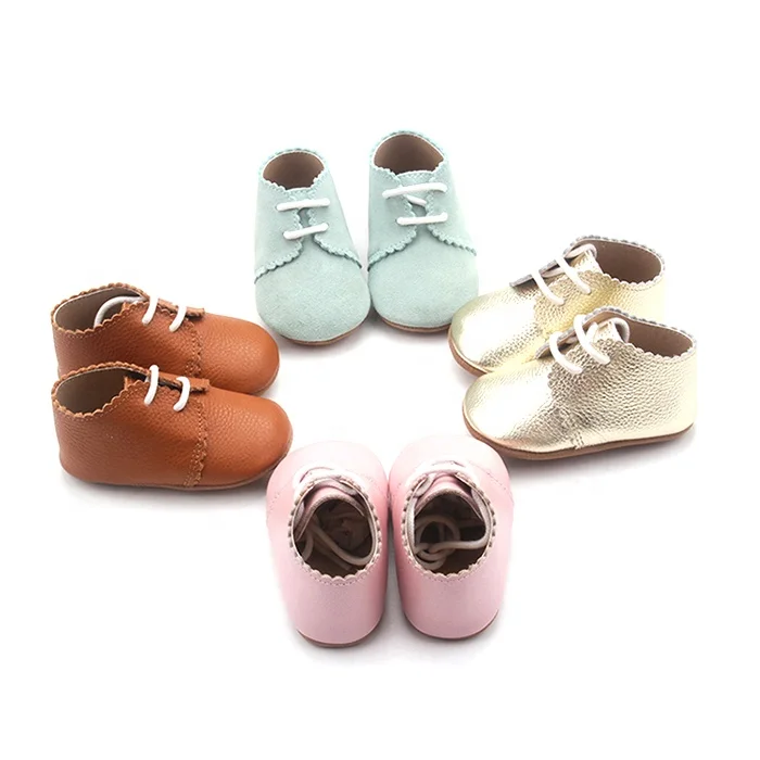 BEIBEINOYA soft sole newborn leather baby moccasins for girl or boy