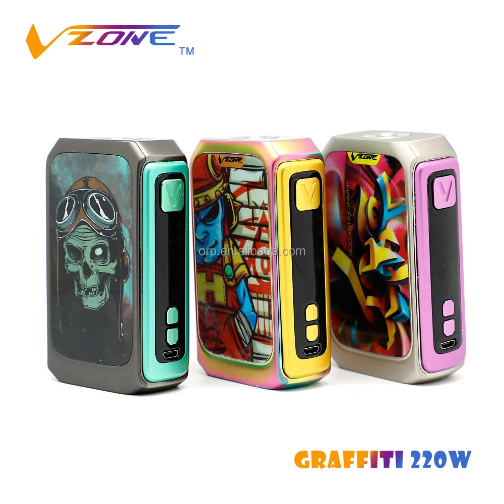 
Best vape Vzone Graffiti 220w mod cigar & electronic cigarette for sale in riyadh, Graffiti 220w vape mods 