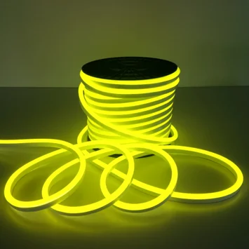 Custom decorative 12V transformer powered weatherproof soft flexible led neon tube light for desk