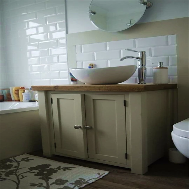 Modern European style Chinese waterproof liquidation hotel pvc bathroom cabinet