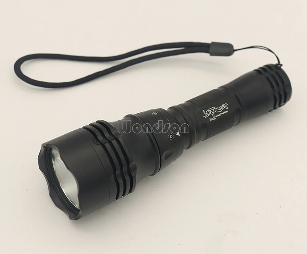 5 Modes LED Professional Submarine Scuba Underwater Light Diving Flash Light