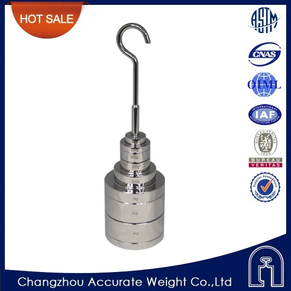OIML F1 F2 M1 scale calibration weight pesas calibration weight set slotted weights
