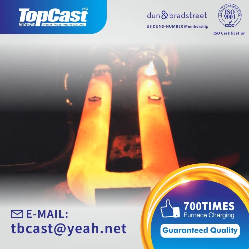 
alloy steel cast iron fabrication radiant tube 