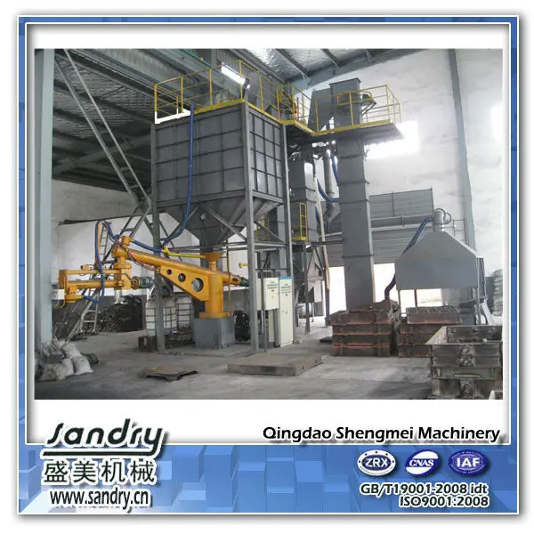 
Resin sand production line for Aluminium casting 