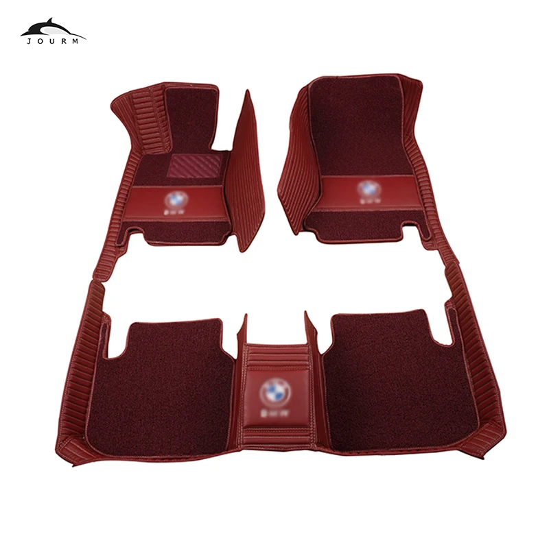 Cheap Factory Price waterproof car floor mat for peugeot 508 leather carpet with direct sale