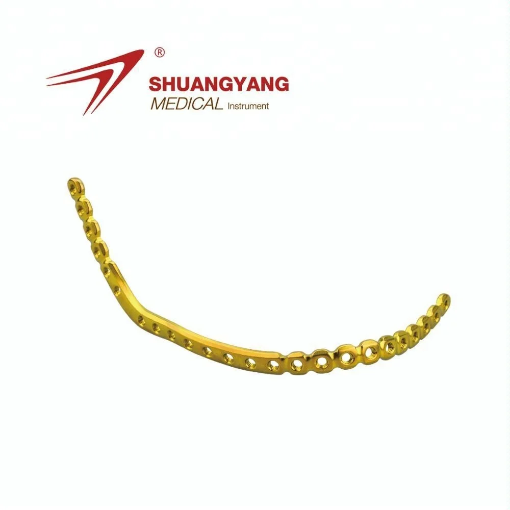 Хирургические пластины L-образной формы из титана с фиксацией анатомии 120