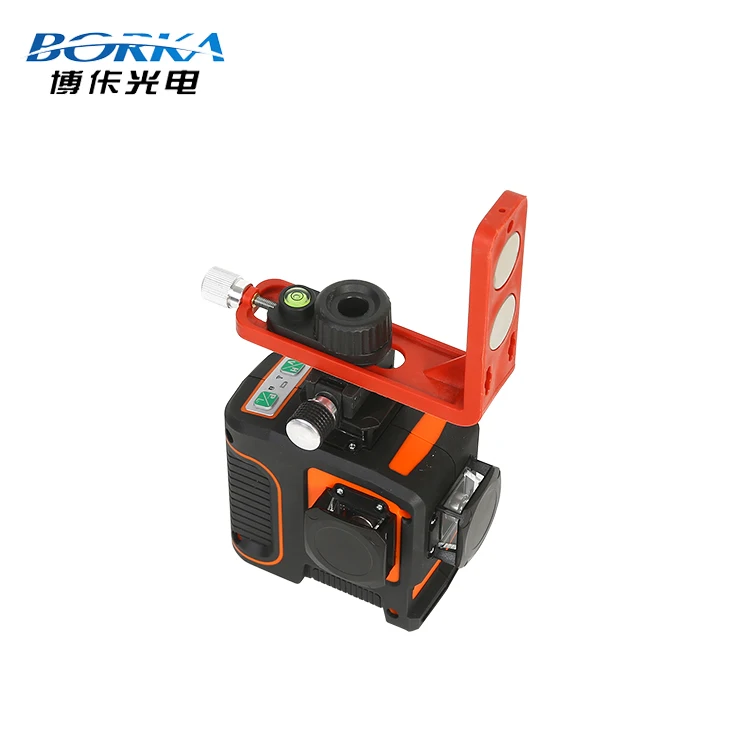 
Borka 360 degree cross line multi line laser nivel green beam self leveling 12 lines laser level 3D 