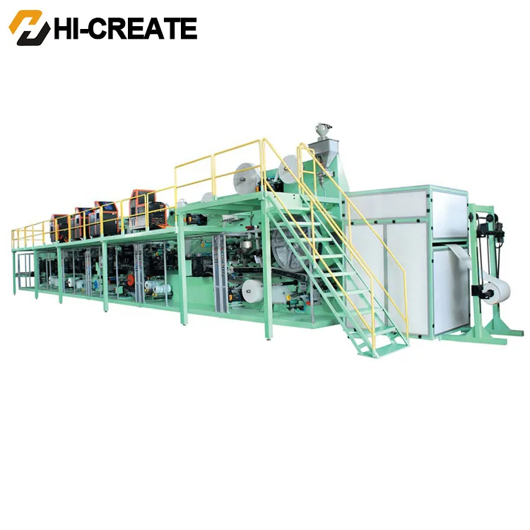 
Hot sale lady sanitary pads making machine 