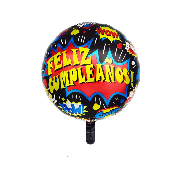 Custom pattern design event decoration home decor foil balloon for birthday day party