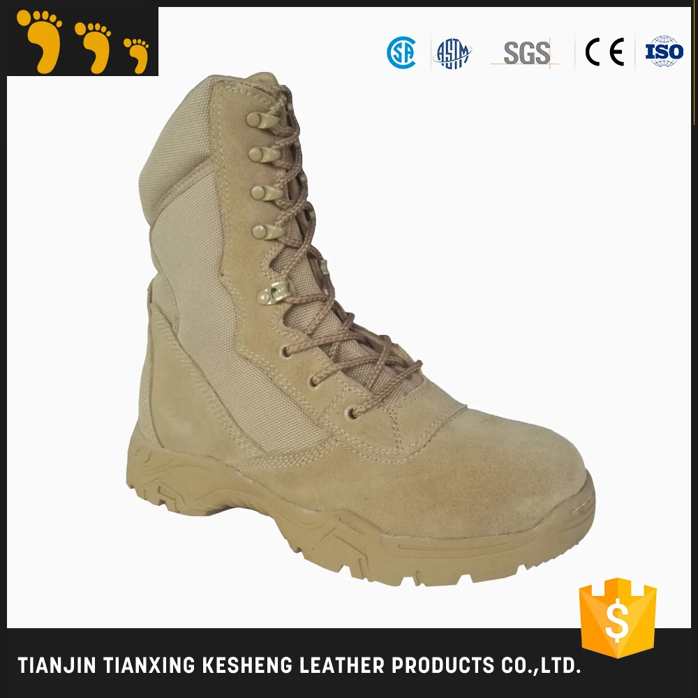 
ce standard factory price new durable waterproof desert military boots factory 
