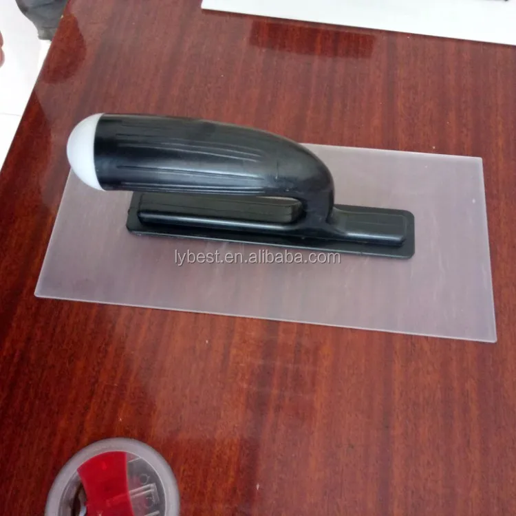 very strong 280x140mm plastic plastering trowel