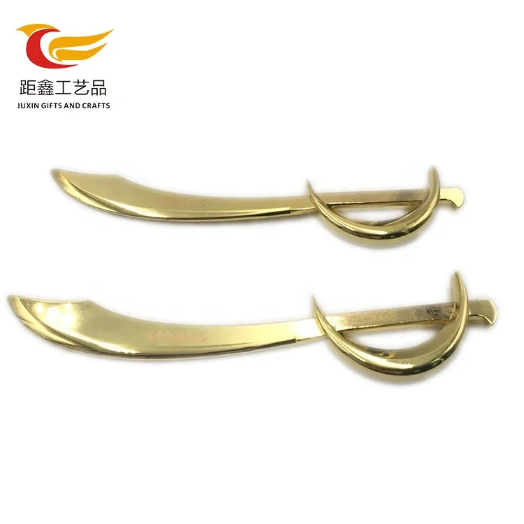 
Factory direct custom logo metal antique letter opener 