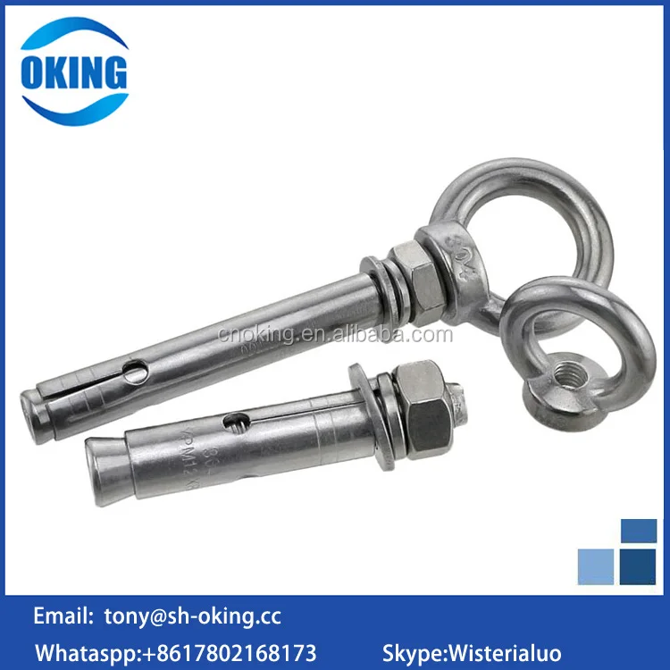 High quality Eye bolt concrete anchor bolt m10