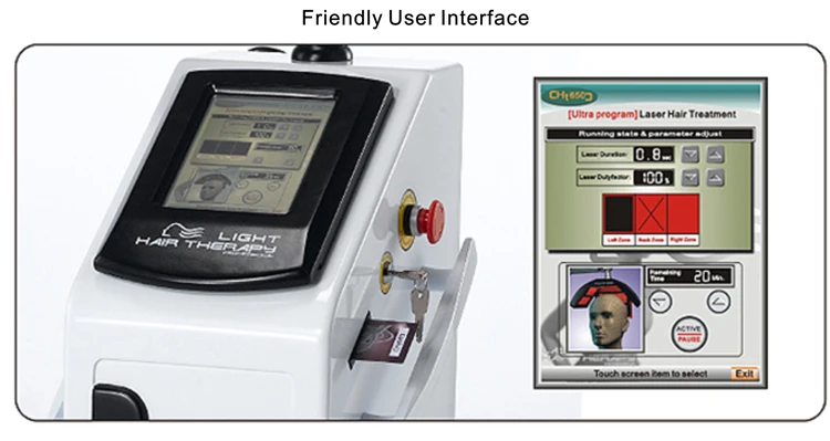 Advanced electric hair follicle stimulator equipment /Anti hair loss 650nm diode laser hair regrowth machine