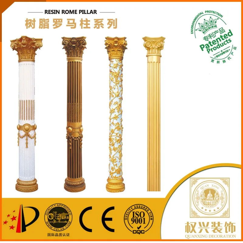 
Factory price roman square pillar design for homes from china 