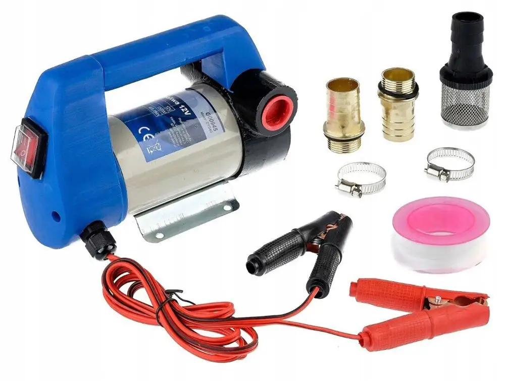 12/24 VOLT diesel fuel transfer pump home oil extractor electric diesel pump factory  low pressure DC 12v electric oil pump