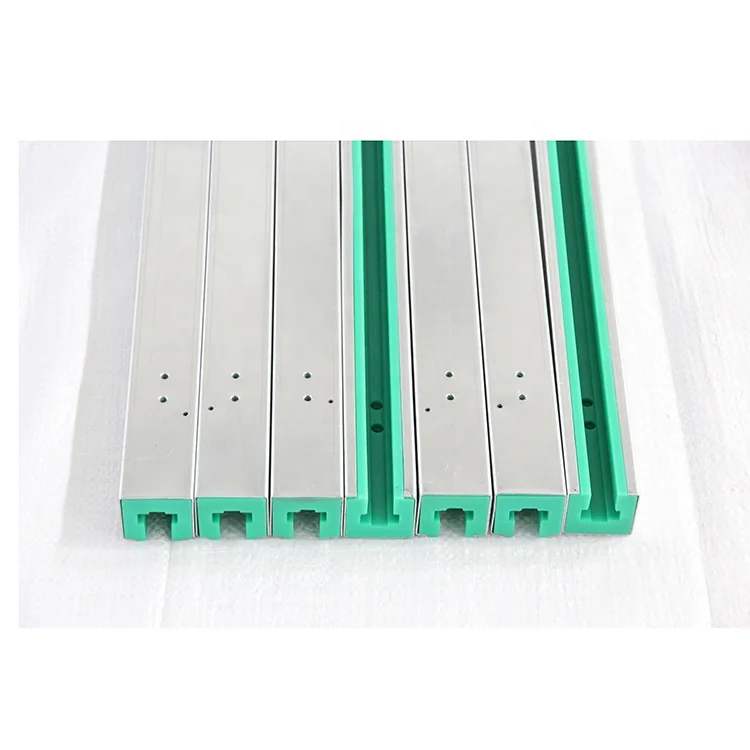 Uhmwpe Sliding Conveyor  Rails  Chain  Roller Plastic Slide Guide