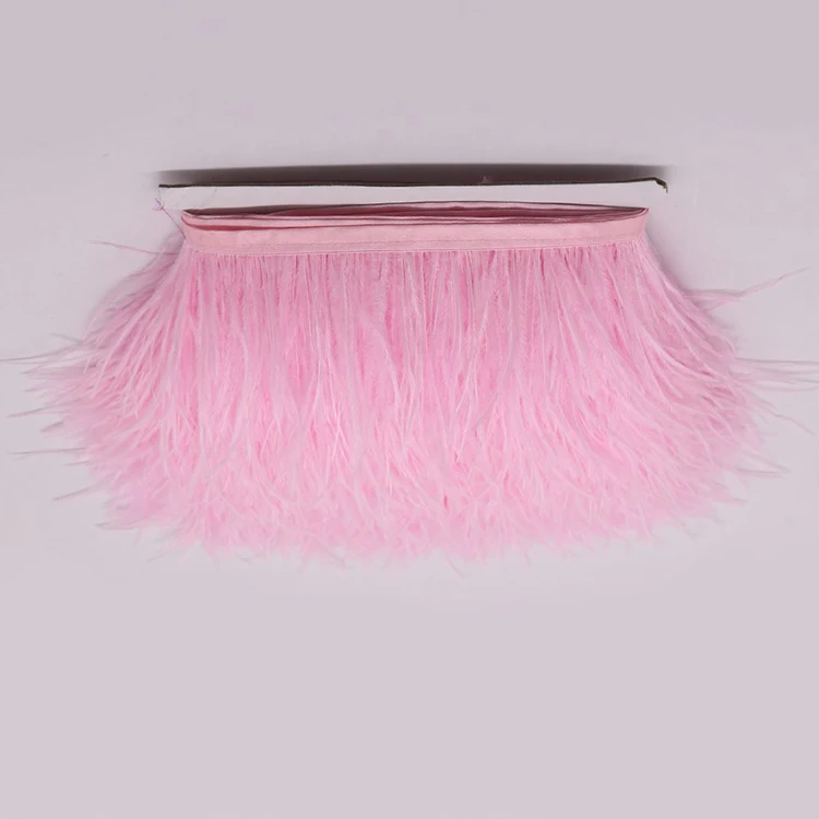 Ostrich Fringe Ostrich feathers trims artificial ostrich feathers