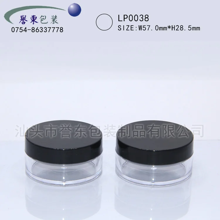 LP0038 Прозрачный Пластиковый Рассыпчатая Пудра Дело