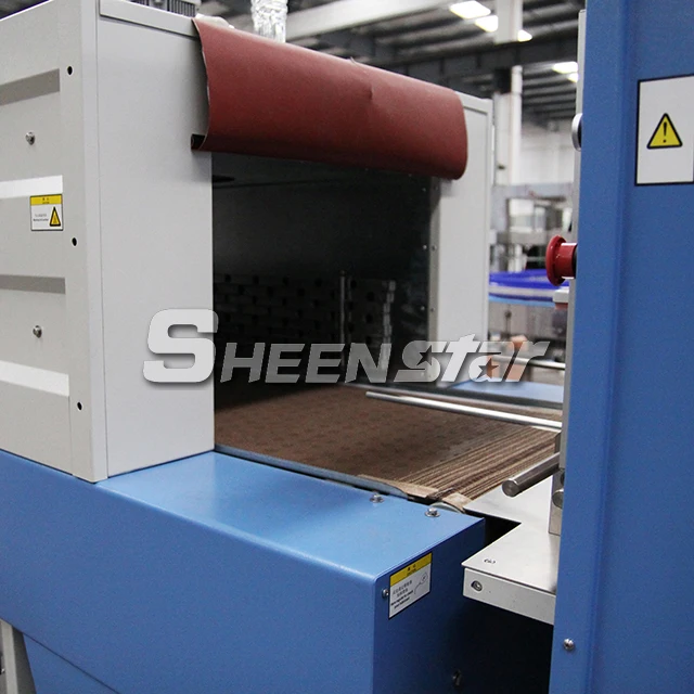 Automatic Water Bottle Shrink Wrapping Machine / Packing line