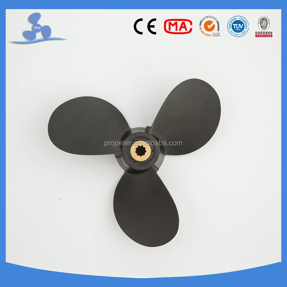 Алюминиевый морской подвесной Пропеллер для двигателя YAMAHA 4-6 л.с.