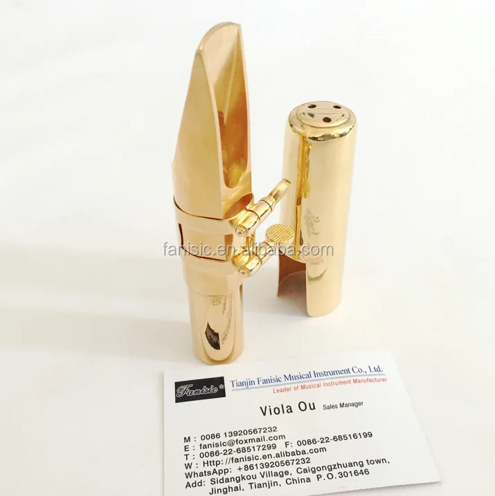 Аксессуары для инструментов woodwind, баритон, саксофон, металлический мундштук