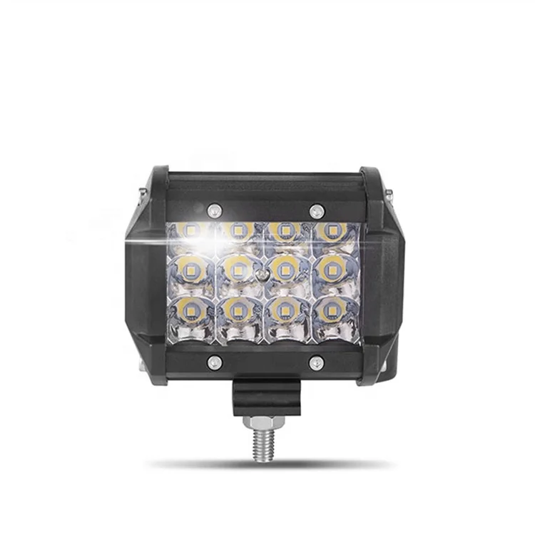 Hot selling 12v strobe headlight work auto lamp waterproof bar strip mini car 36w bar lights for car