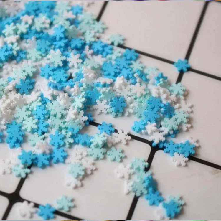 3D nails decoration  Mix Color Hot Round Polymer Clay Sprinkles Cute Slices For DIY Craft Making