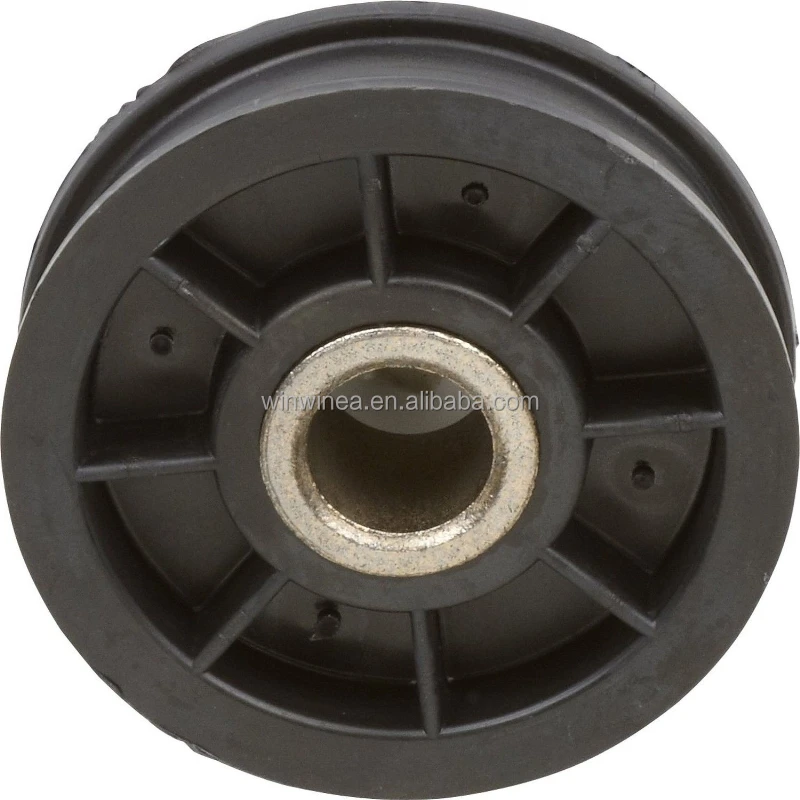 Y54414 Maytag Whirlpool dryer parts black wheel dryer idler pulley
