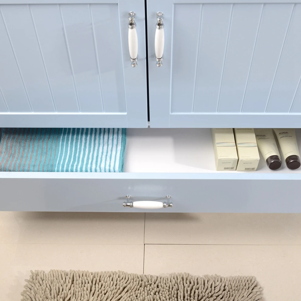 Luxury Bathroom Furniture Gold and Black Vanity Bathroom Wash Basin Rv Bathroom Cabinets Shower and Toilet for Rv