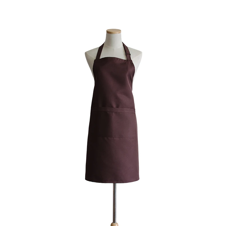 Customized/black Color and Custom Sizes Size cotton work apron men and women strap apron