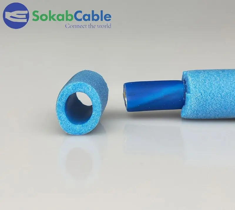 Pipe detection camera cable flexible CCTV detection cable
